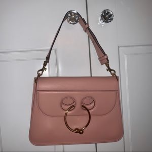 J.W Anderson bag in dusty rose